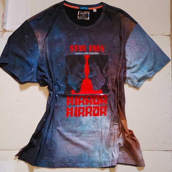Robert Graham Star Trek Watercolor Mirror Reflection Spock t-Shirt 4XL - Picture 3 of 6